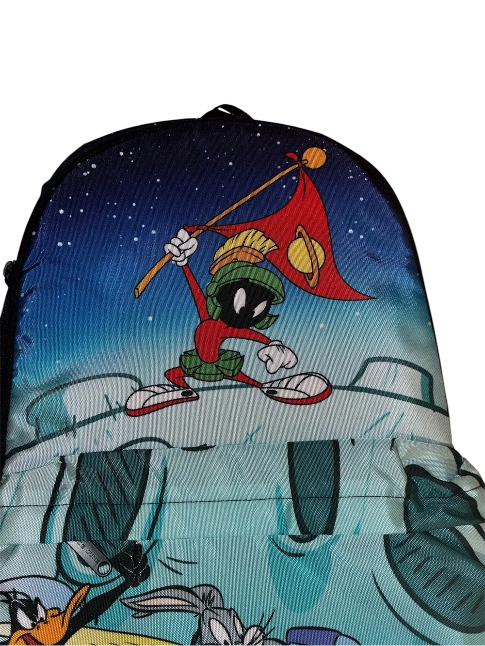 Space Junk Marvin Moon Landing Backpack